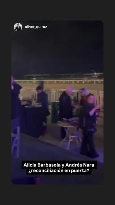 El video que muestra que Andrés Nara y Alicia Barbarsola están juntos otra vez