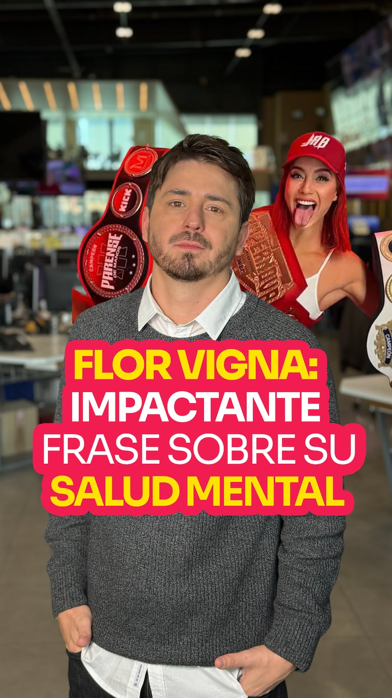 La emotiva confesión de Flor Vigna