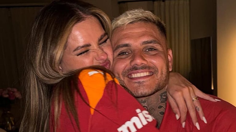 Así llegaba la China Suárez al partido del Galatasaray junto a sus hijos para apoyar a Mauro Icardi