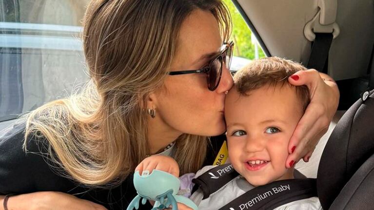 Así reaccionó Luca Cubero al ver a su mamá Mica Viciconte en la televisión: “¡Lo amo!”