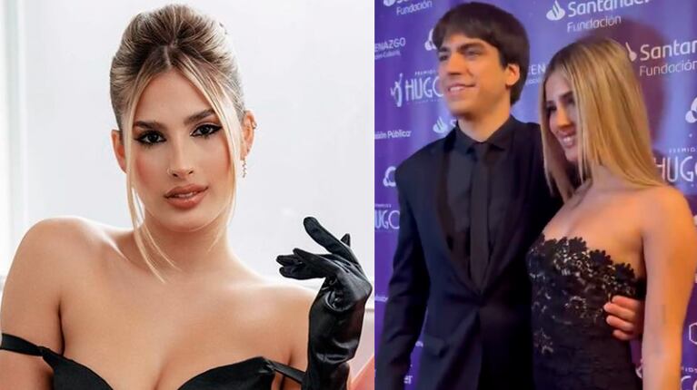 Julieta Poggio y Agustín Sullivan, juntísimos en los Premios Hugo: el detalle que reavivó rumores de romance