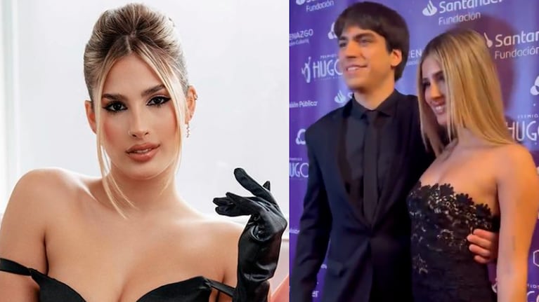 Julieta Poggio y Agustín Sullivan, juntísimos en los Premios Hugo: el detalle que reavivó rumores de romance
