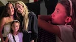 Pía, la hija de Ángel Di María, rompió en llanto al ver a Tini Stoessel en vivo