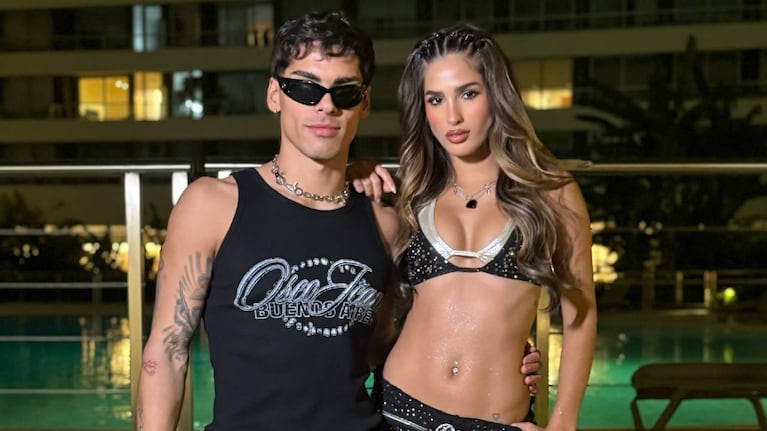 Julieta Poggio celebró un año de novia con Fabrizio Maida: "Mi mejor amigo” 