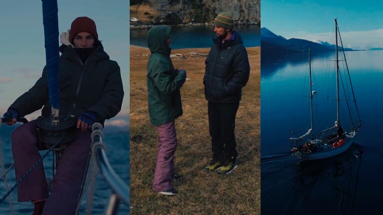 Juana Viale y su novio Yago Lange compartieron su aventura ecologista por el sur argentino