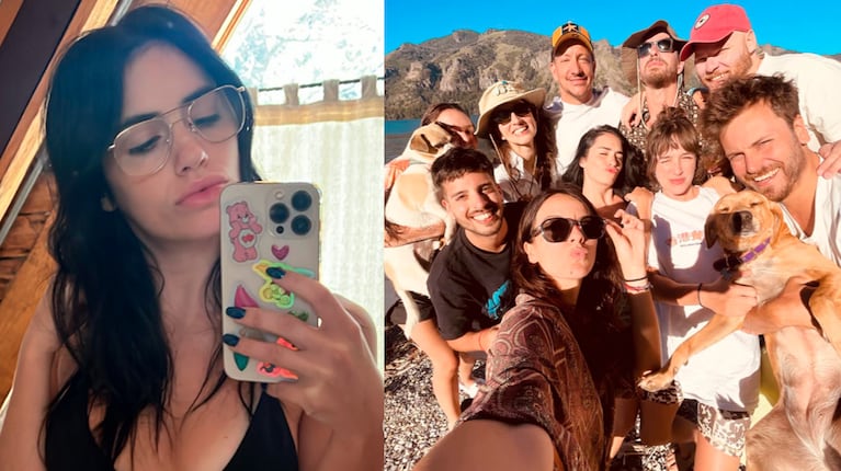 Las vacaciones de Lali Espósito, Gimena Accardi, Nico Vázquez y Cande Vetrano en el sur argentino