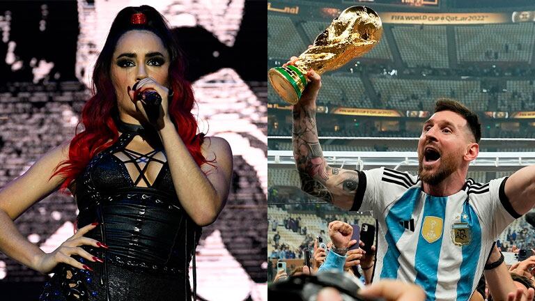 Lali Espósito había cantado el Himno cinco años antes lucirse en Qatar 2022 con Argentina Campeón