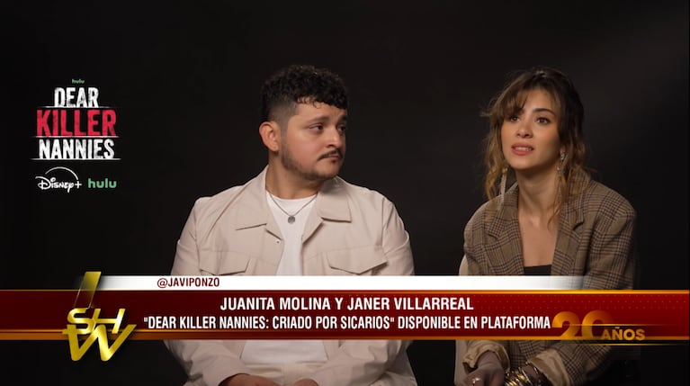 Juanita Molina y Janer Villarreal revelan secretos de “Dear Killer Nannies: Criado por sicarios”