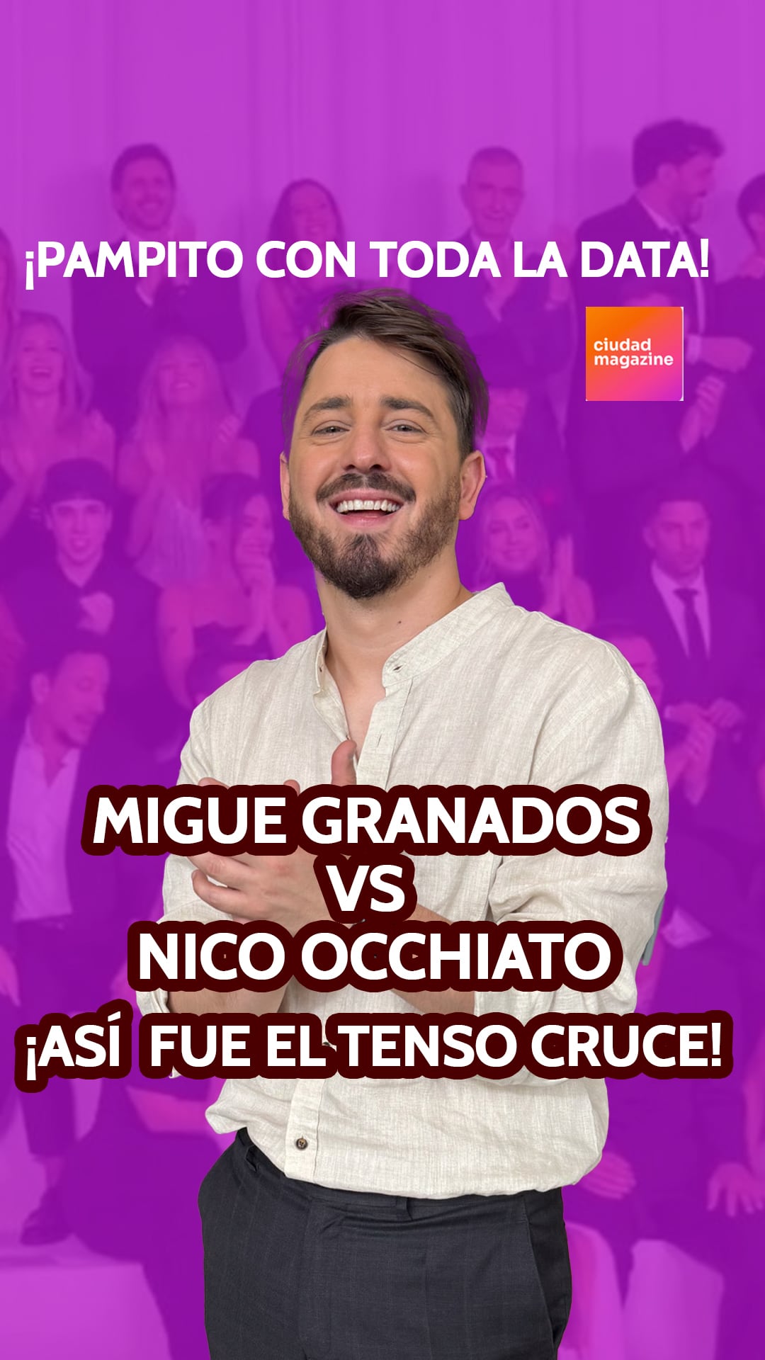 Pampito: la guerra entre Nico Occhiato y Migue Granados