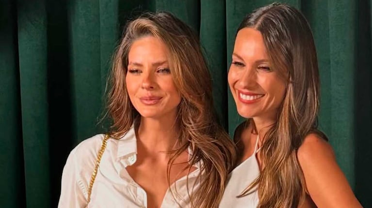 En fotos, Pampita y la China Suárez a los besos luego de los escandalosos chats