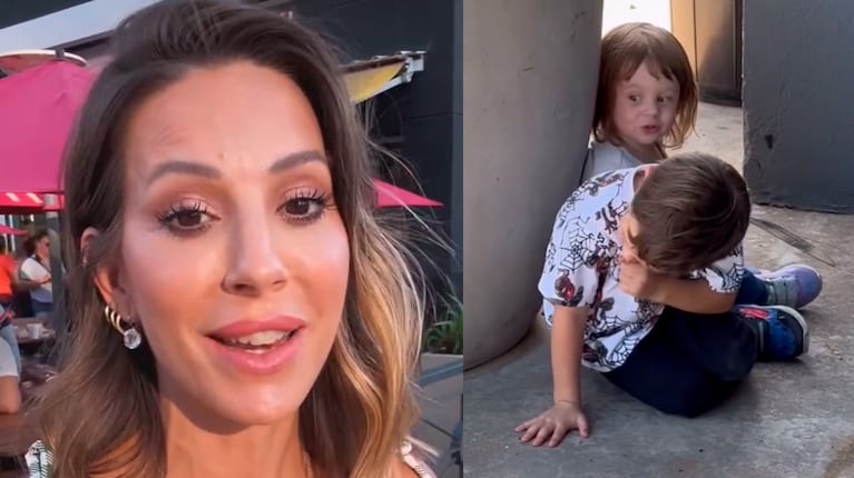Noelia Marzol expuso a sus hijos Donatello y Alfonsina con un dulce video