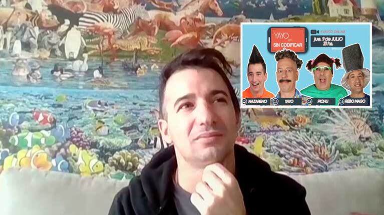 Nazareno Mottola participará de un show por streaming con Yayo en Sin Codificar