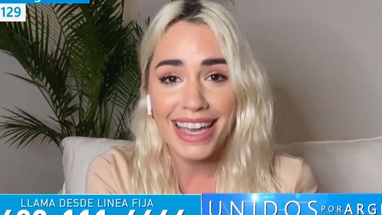 Lali Espósito: "La cuarentena me permitió trabajar desde un estudio que armé en mi casa"