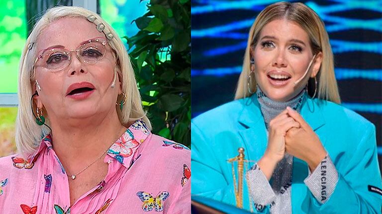 Carmen Barbieri explicó sus dichos sobre Wanda Nara tras recibir una picante chicana