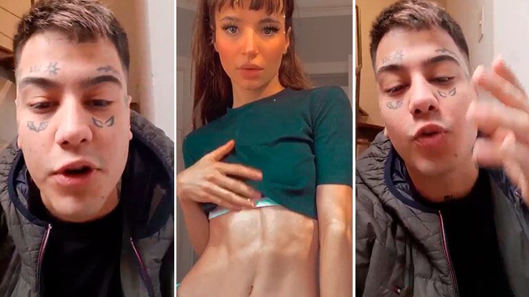 Fuerte mensaje de Duki tras las críticas a Brenda Asnicar por su delgadez