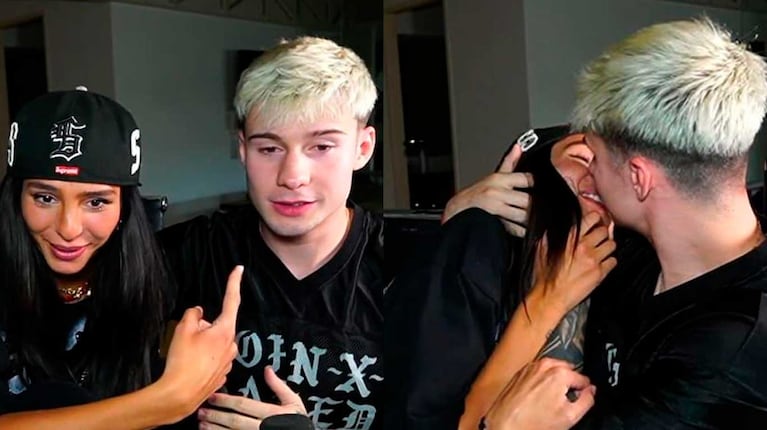 Juanita Tinelli y Tomàs Mazza confirmaron su romance con beso en vivo: “¿Hace cuánto que no te veo?”,