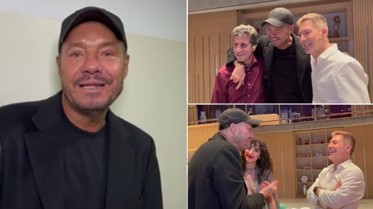 Marcelo Tinelli fue a ver a Adrián Suar y Diego Peretti a Inmaduros: "Me encantó"