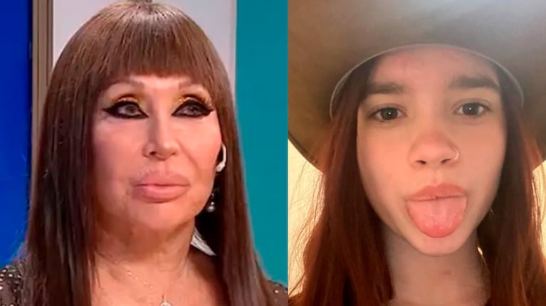 Moria Casán mandó al frente a su nieta Helena por una actitud y fue contundente