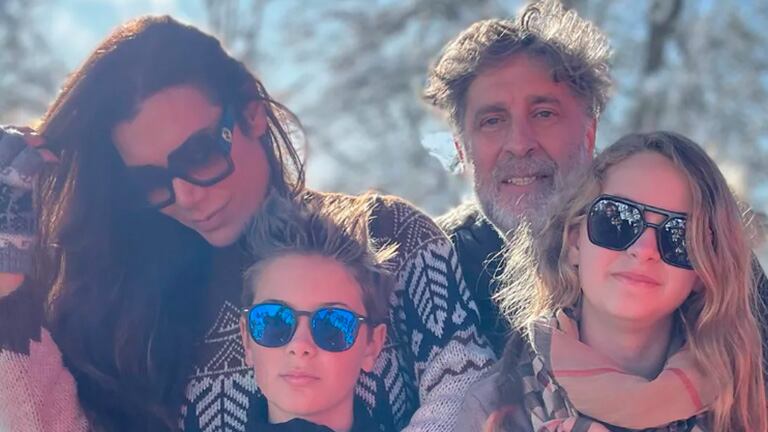 Florencia de la Ve se fue de vacaciones en familia a San Martín de los Andes y compartió el álbum de fotos en la nieve