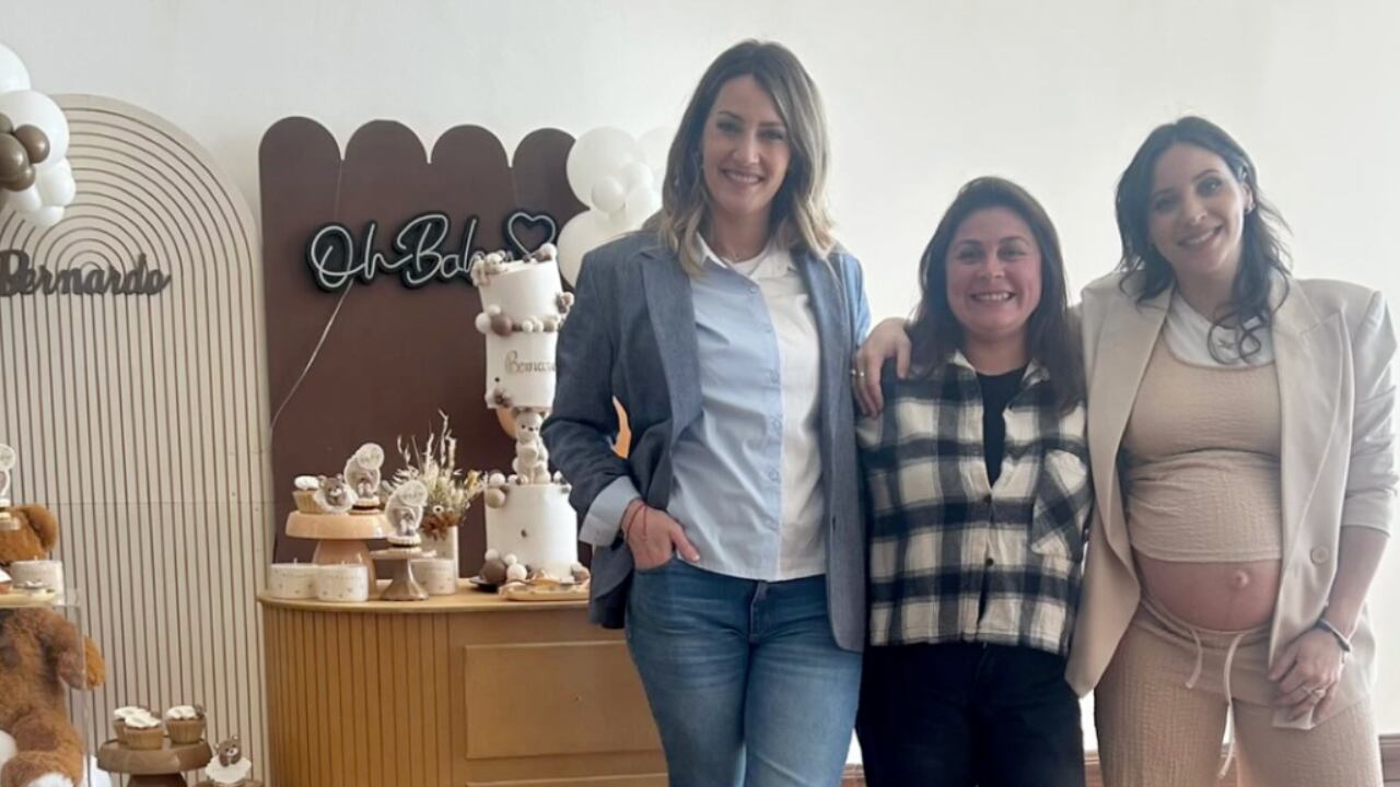Baby shower de Lara Viciconte: Mica sorprendió con peluches gigantes, ositos y juegos en Mar del Plata