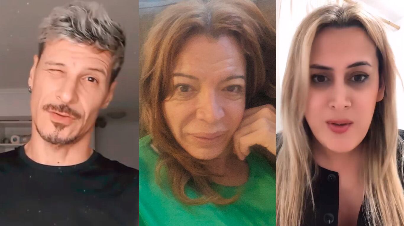 Los "socios" de Lizy Tagliani la defendieron en pleno escándalo: los videos