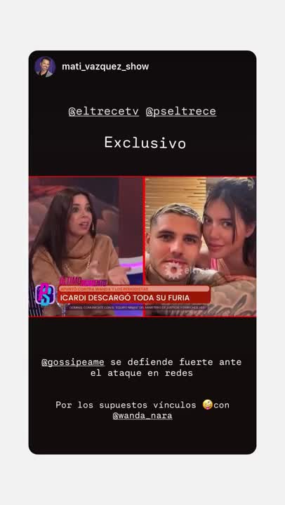 Pochi de Gossipeame se defendió tras ser acusada de operarse las lolas con la plata de Wanda Nara