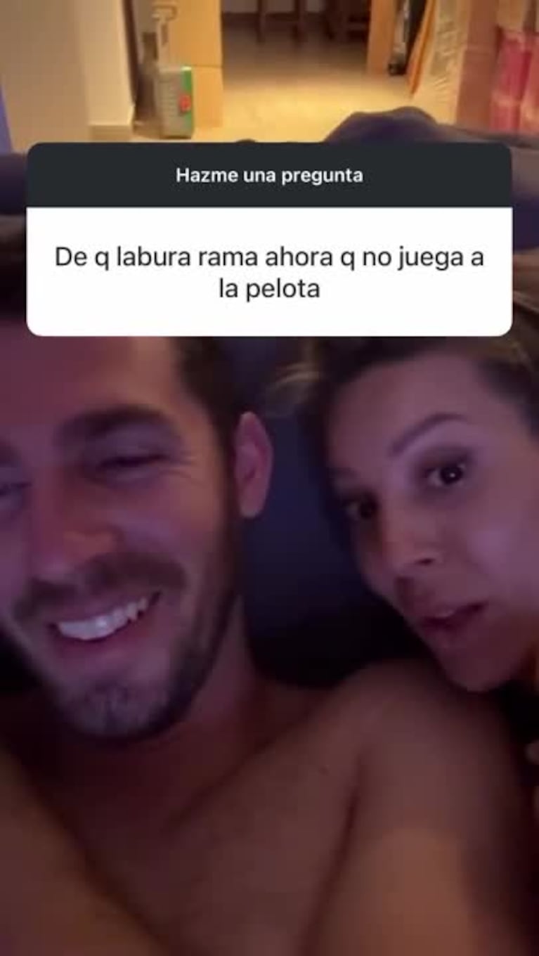 Noelia Marzol reveló lo que todos querían saber: de qué trabaja su marido ahora que ya no juega al fútbol