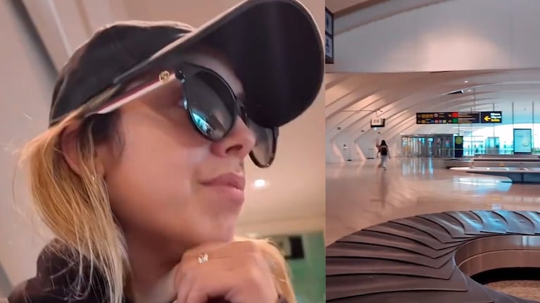 Sofi Martínez vivió una pesadilla en el aeropuerto y expresó su angustia: “Qué garrón”