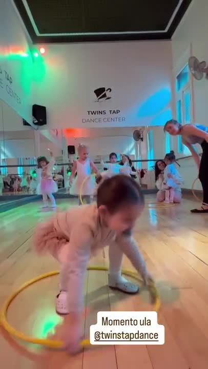 Así baila Sarah Burlando con el hula hula: el tierno video