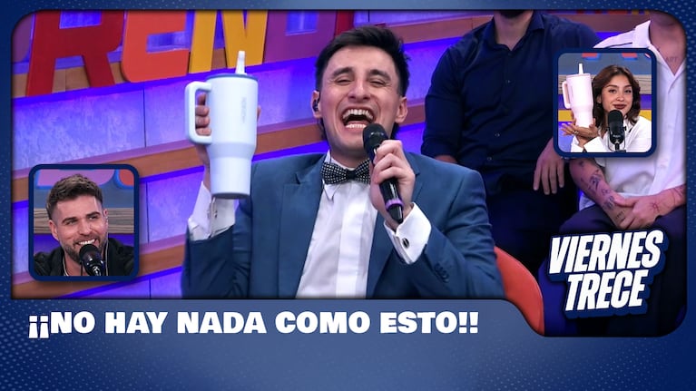 El vaso térmico que se ganó a Ferbo 