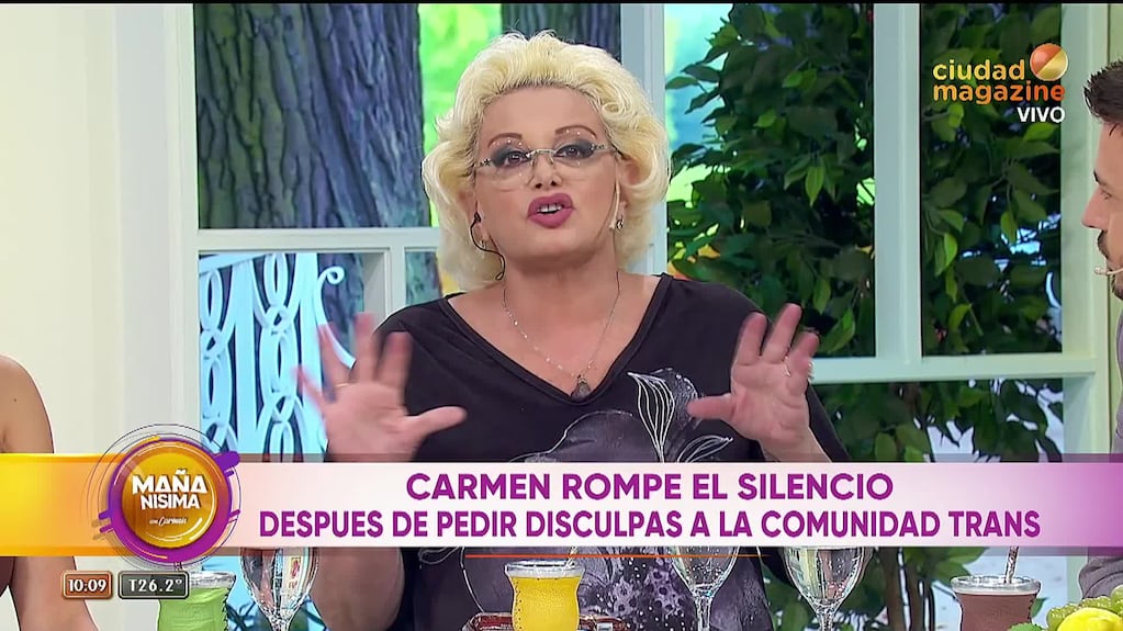Carmen Barbieri se quebró en su profundo pedido de disculpas a la comunidad LGBTIQ