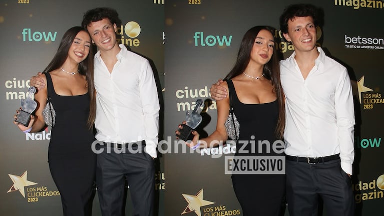 Fausti Bo y Juli Castro alimentaron rumores de romance en Los Más Clickeados 2023: sus fotos juntos