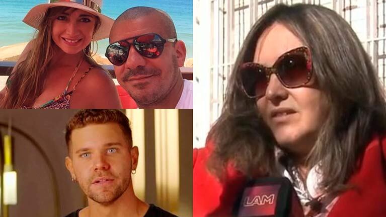 La mamá de Locho Loccisano, muy fuerte contra la esposa de Queijeiro