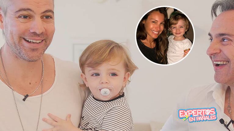 #ExpertxsEnPañales: conocé a Gauthier, el ahijado de Pampita que tiene dos papás