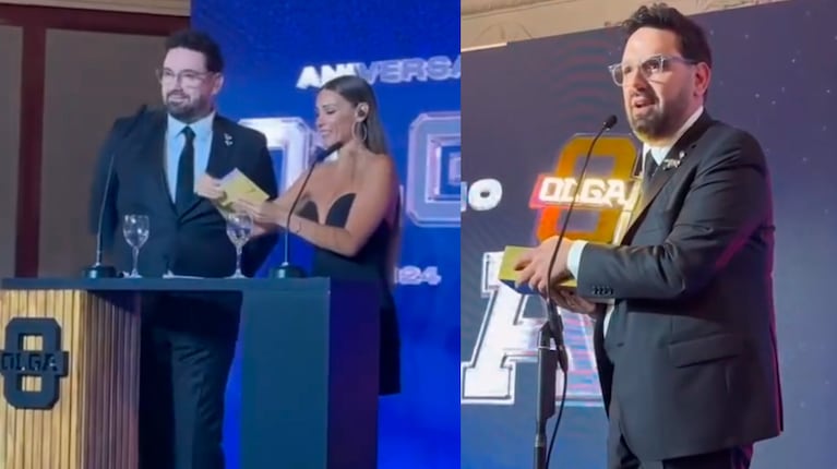 Así reaccionó Damián Betular al ganar el premio Olga de Oro: el emocionante video