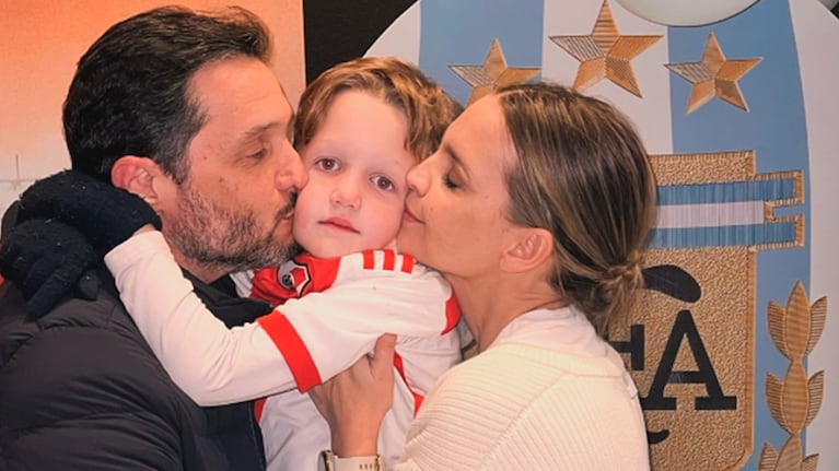 Así fue el cumple de Beltrán, el hijo de Sabrina Garciarena y Germán Paoloski, inspirado en la Selección