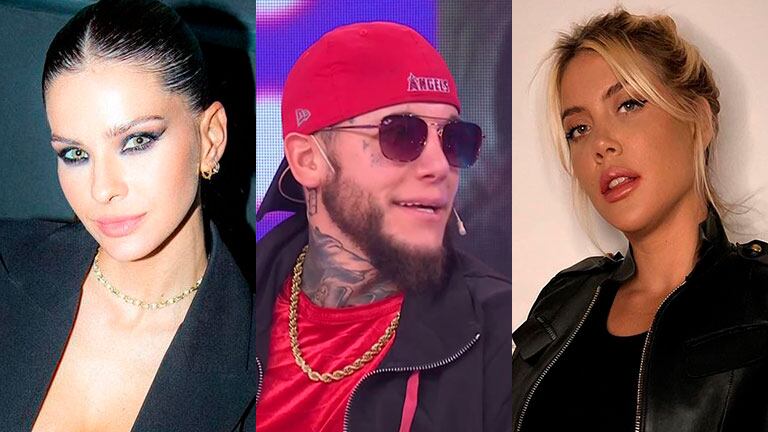 Alex Caniggia sorprendió al responde a quién prefería entre Wanda Nara y China Suárez