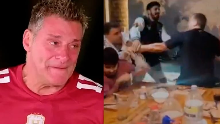 El Turco García se agarró a las piñas con un invitado en su programa: el tremendo video