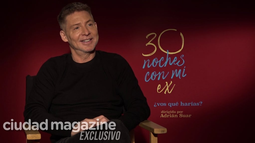 Adrián Suar en una entrevista íntima sobre su debut como director