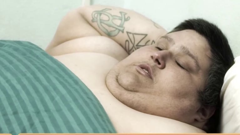 Así rescató Sergio Verón al ex Cuestión de Peso que está por encima de los 300 kilos