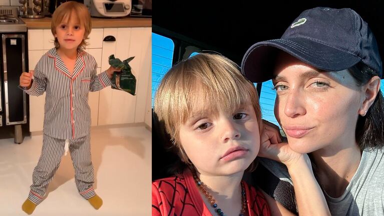 Zaira Nara posteó el video más tierno de su hijo Viggo: “Mamita linda de mi corazón”