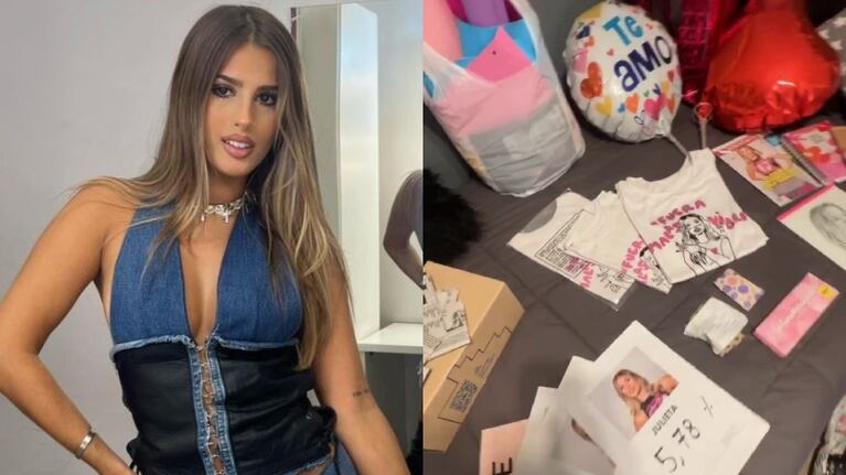 Julieta Poggio y la sorpresa que se encontró en su casa tras salir de Gran Hermano 2022