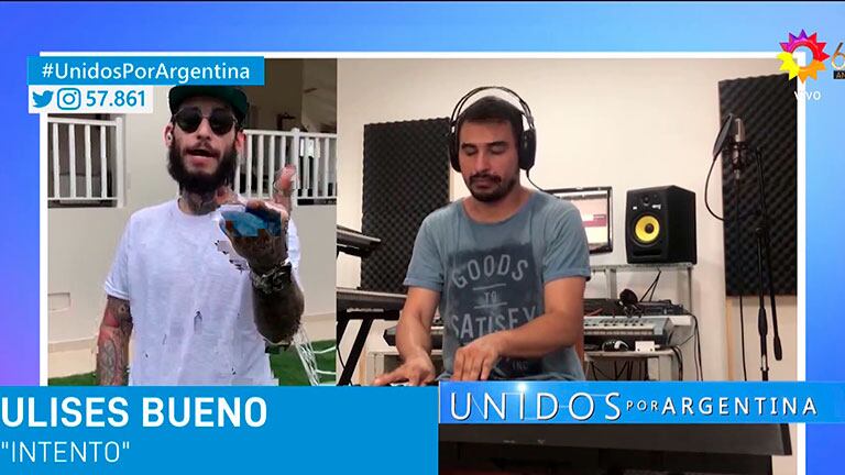 Desde Córdoba: Ulises Bueno se sumó en su casa a Unidos por Argentina