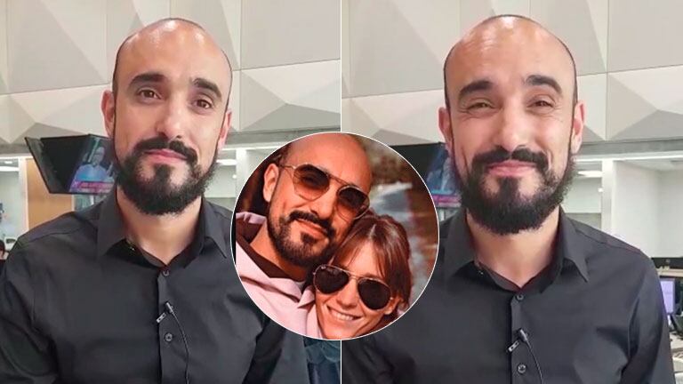 Abel Pintos desmintió que se vaya a casar pero confirmó su relación con Mora Calabrese: "Está todo bien, viajo a Chaco todo lo que puedo"