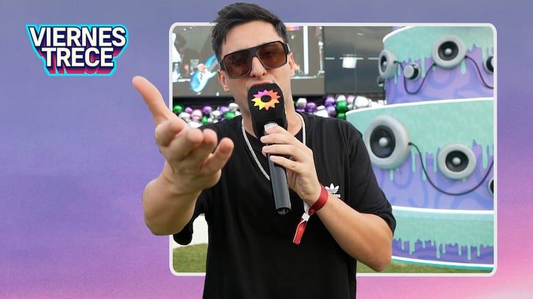 ¡Una torta gigante en el Lolla! 