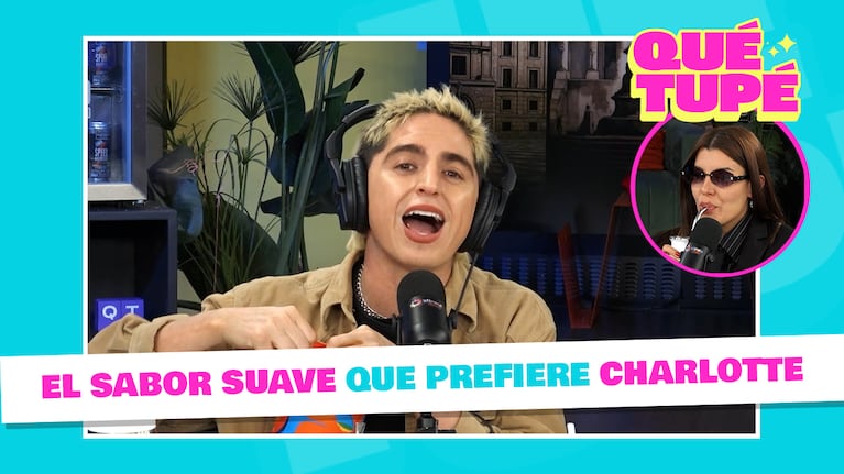 QUÉ TUPÉ: Charlotte le dijo “sí” al mate