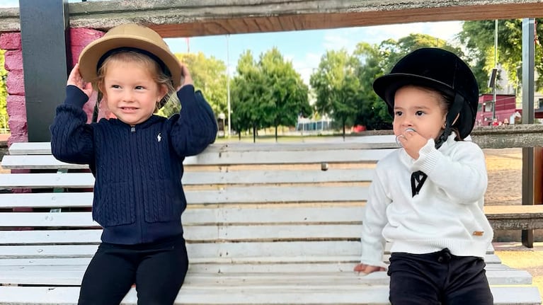 Así hacen equitación Sarah Burlando y Ana García Moritán: los videos más tiernos