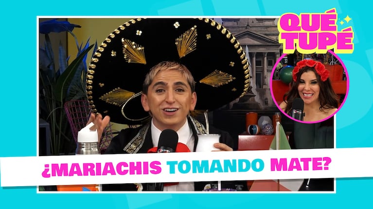 ¿Mariachis tomando mate? ¡Solo en Qué Tupé!