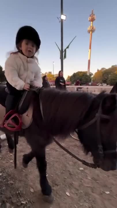 Sarah Burlando en equitación