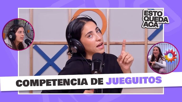 Competencia de jueguitos en Esto Queda Acá